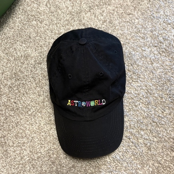 Astroworld Black Cap 'wish you were here' Embroidery - Picture 2 of 8